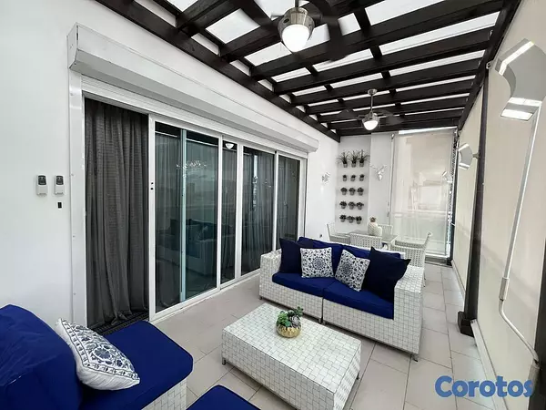apartamentos - Apt amueblado en Evaristo Morales 3 Hab y terraza 2