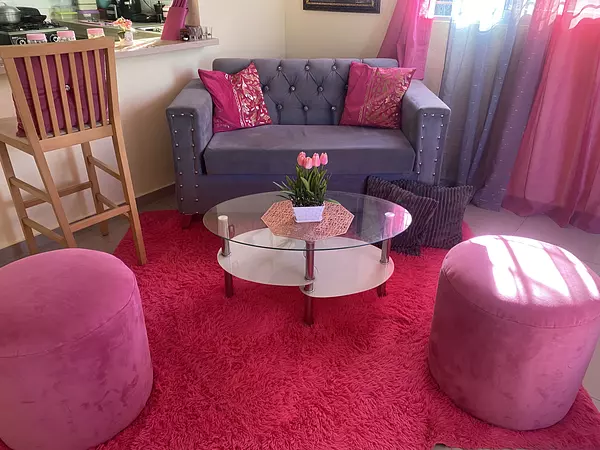 muebles y colchones - vendo muebles, 2 ottoman y mesita  3