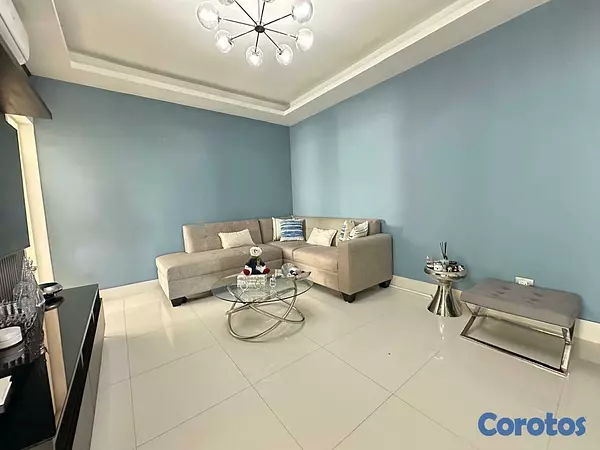 apartamentos - Segundo Piso Con Terraza Amueblado en Alquiler con en Los Cacicazgos! 8