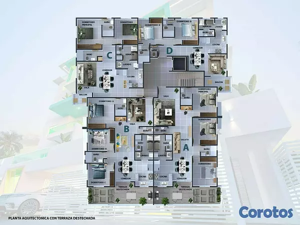 apartamentos - Proyecto de Apartamento en venta en la Av. Independencia 5
