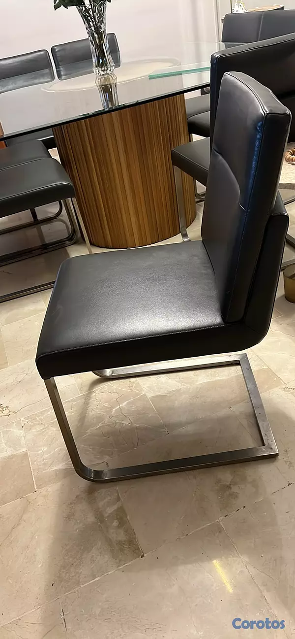 muebles y colchones - Juego de 8 sillas de comedor 2
