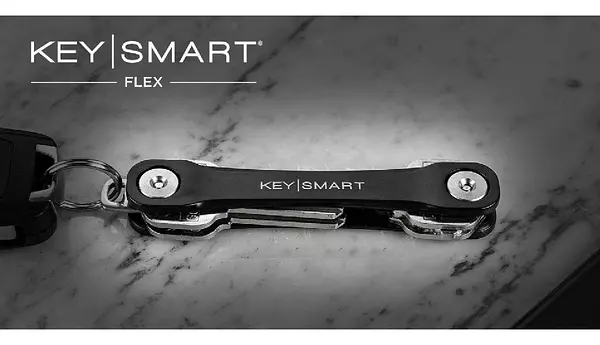 decoración y accesorios - Llavero Compacto Organizador Negro Keymart Flex 3