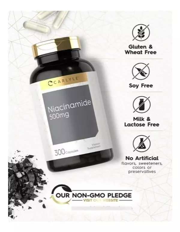 Salud y Equipamiento Médico - Niacinamida | 500 Mg | 300 Uds 3