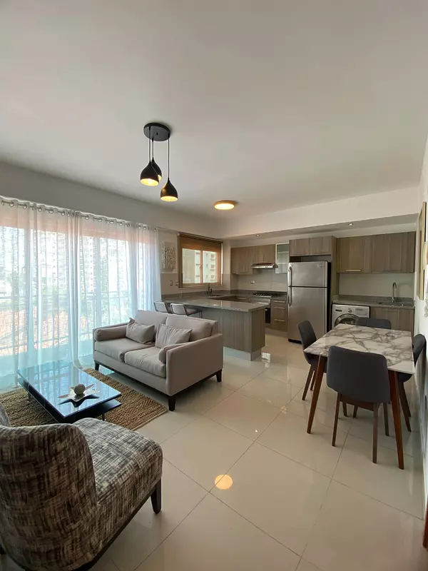 apartamentos - Apartamento amueblado en alquiler en Piantini  2