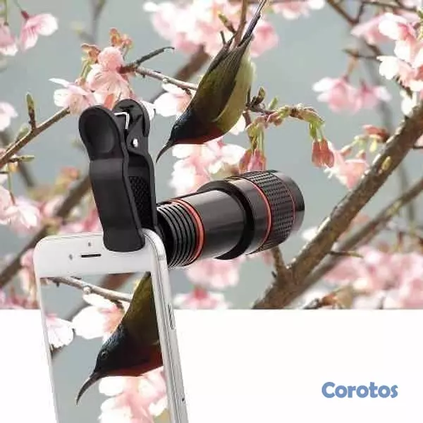 accesorios para electronica - Zoom 12x Lente Teleobjetivo Apexel 4 En 1 iPhone Htc Huawei 6