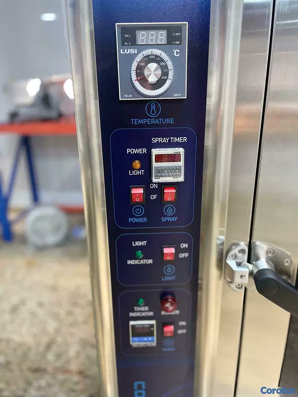 equipos profesionales - Horno convencional para panaderia de 12 bandejas 2