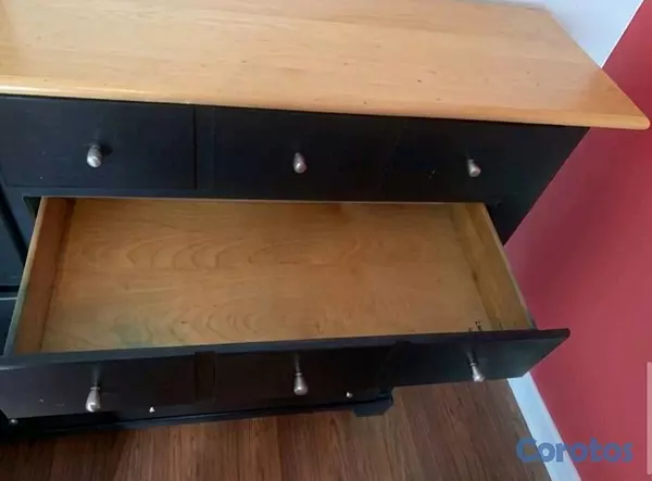 muebles y colchones - Gavetero y armario azul marino  2