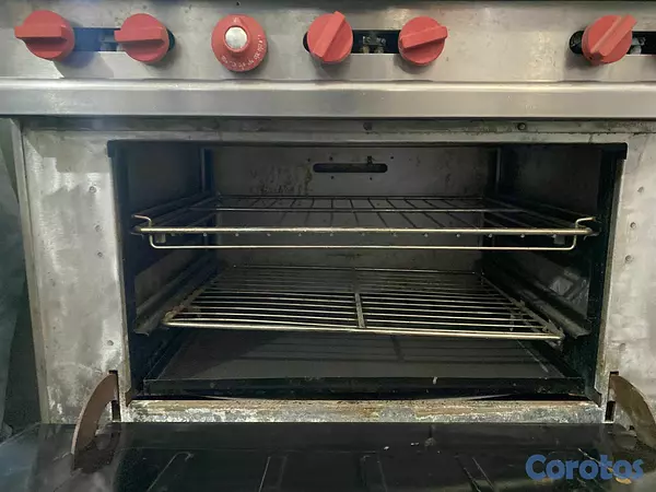 cocina - Estufa industrial de 6 hornillas importada  4