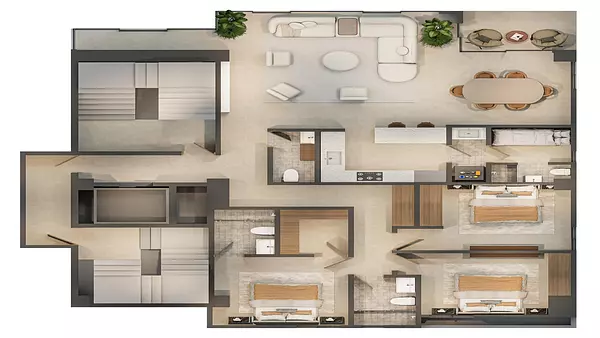 apartamentos - Apartamentos Solengo - Urb. Thomen, Santiago 8