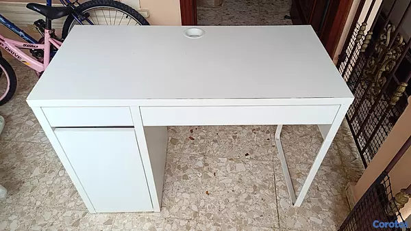 muebles y colchones - ESCRITORIO BLANCO 7