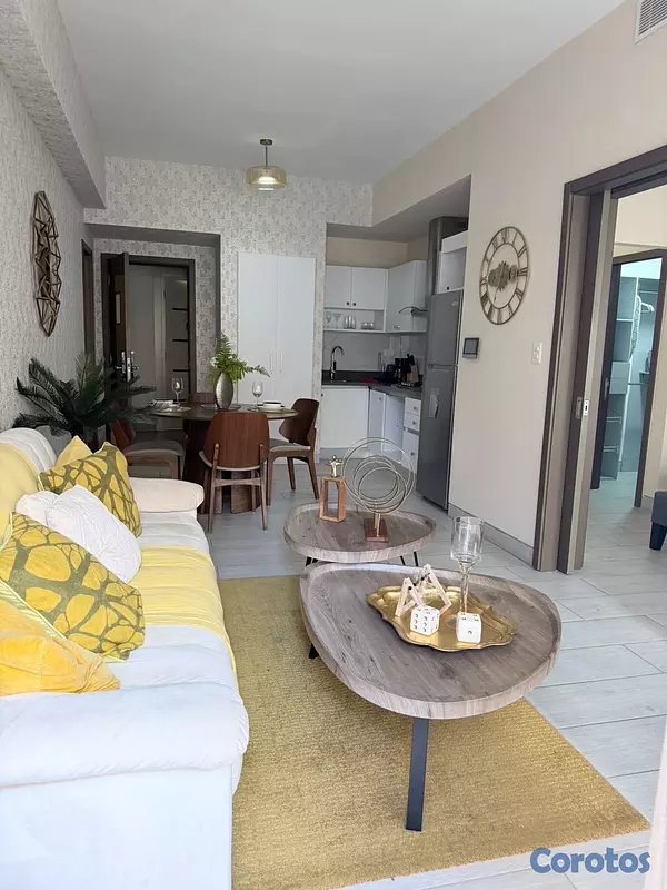 apartamentos - vendo amueblado bella vista sur una habitación 1.5 baños parqueo balcón ara soci 7
