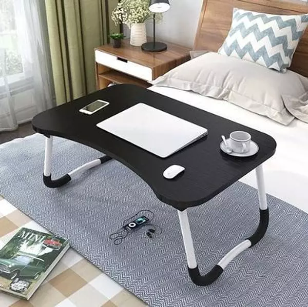 decoración y accesorios - Mesa plegable, ordenador portátil, soporte laptop, bandeja de cama, desayunador 2