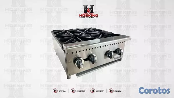 equipos profesionales - King Flame, Estufas Industriales de Mesa 2