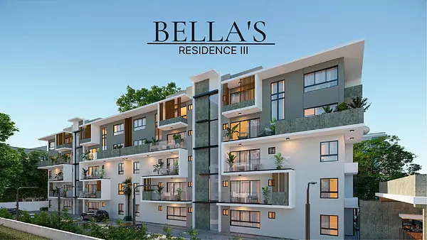 apartamentos - Apartamentos en venta en Bella's Residence III - Llanos de Gurabo, Santiago 1