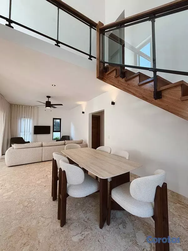 casas vacacionales y villas - Las Terrenas - La Bonita - Villa amueblada de 5 habitaciones con piscina
 7