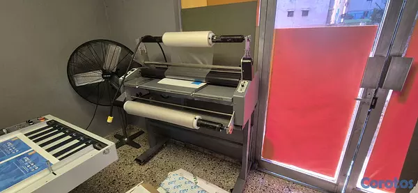 equipos profesionales - Laminadora doble cara de 42 pulgadas marca USI, en perfecto estado funcional. 5