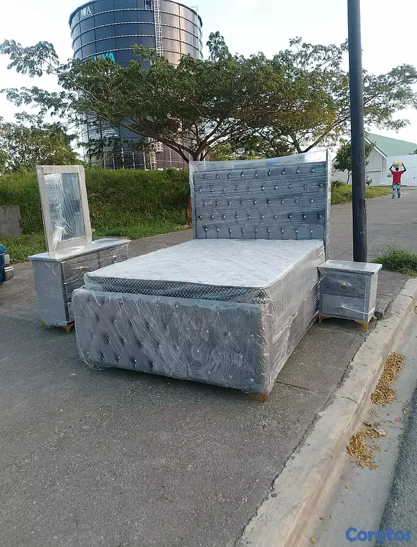 muebles y colchones - Juego de Habitación completo  2