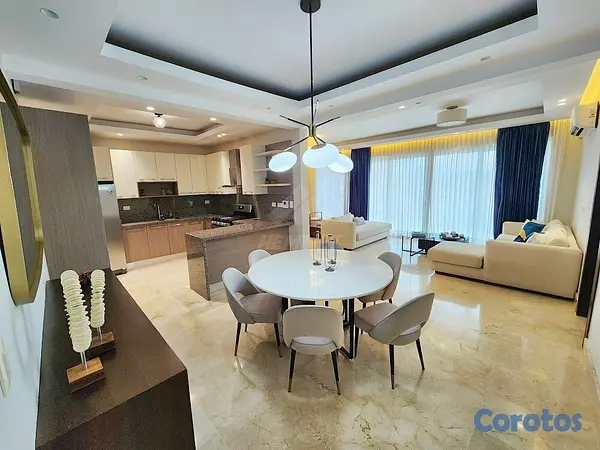 apartamentos - LUJOSO AMUEBLADO EJECUTIVO AREA MONUMENTAL SANTIAG 5
