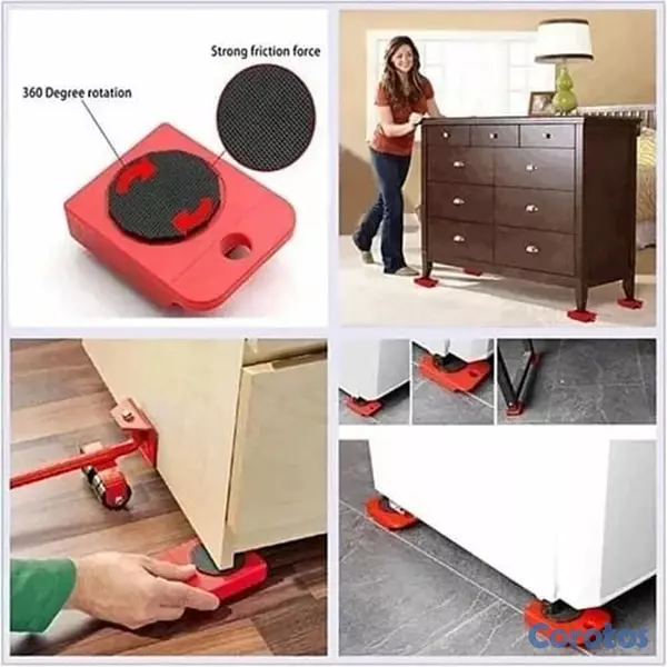 herramientas, jardines y exterior - Rodillos para Mover Objetos – Fácil y Práctico 1
