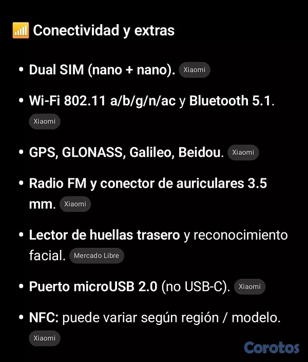 celulares y tabletas - 📱 ¡Xiaomi Redmi 12C: Gran Almacenamiento y Batería 11