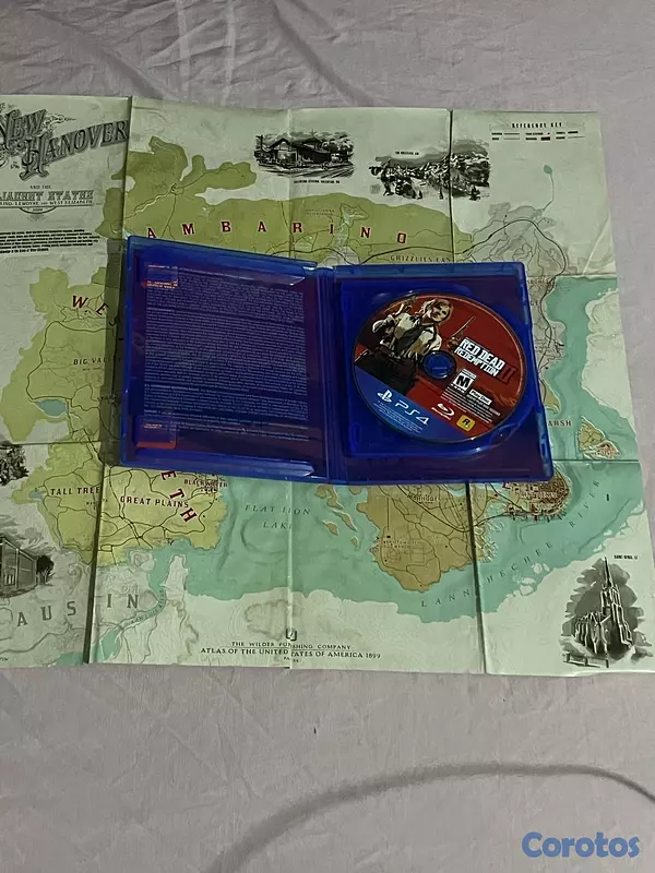 consolas y videojuegos - 🎮 Red Dead Redemption 2 PS4 + MAPA ORIGINAL (Nítido)
 7
