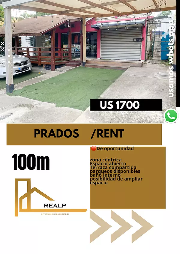 oficinas y locales comerciales - Local en primer nivel con terraza   1