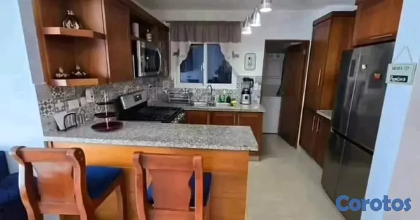 apartamentos - 5to piso amueblado Airbnb villa olga santiago  4