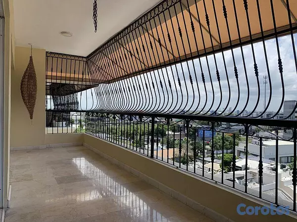 penthouses - Penthouse de 3 habitaciones en alquiler en Ensanch 15