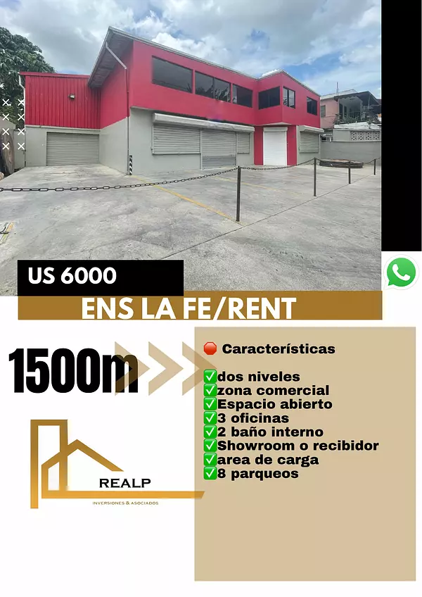 oficinas y locales comerciales - Alquiler de Nave comercial en ensanche la Fe 1