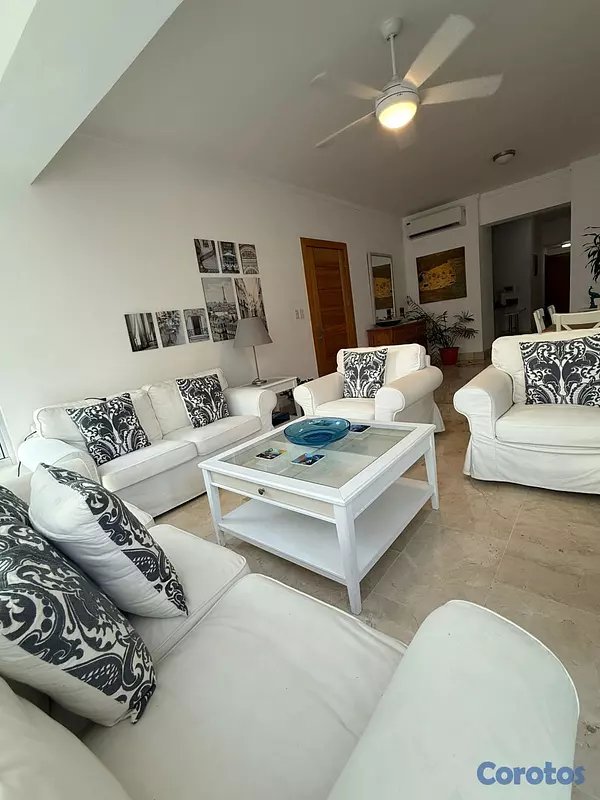 apartamentos - RENTA AMUEBLADODE UN ASOSMBROSO APARTAMENTO  O LB  18