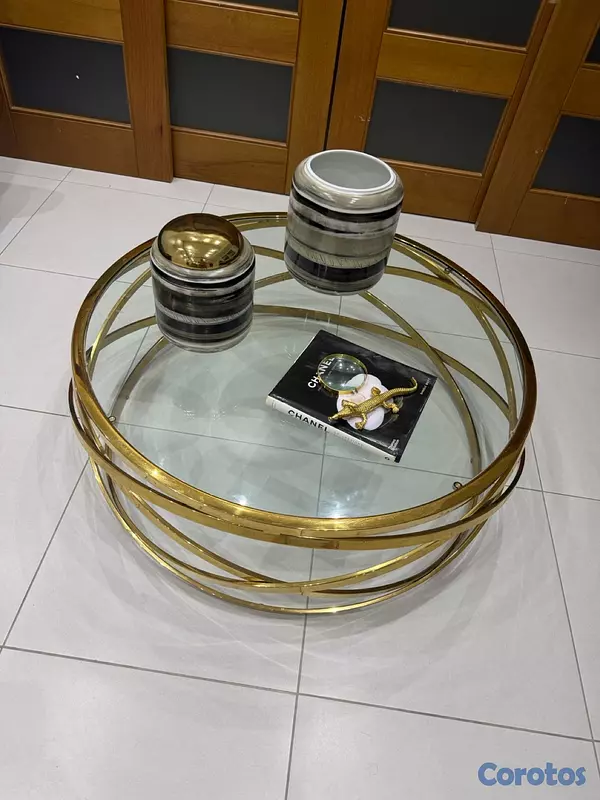 muebles y colchones - vendo mesa de centro de ilumel  2