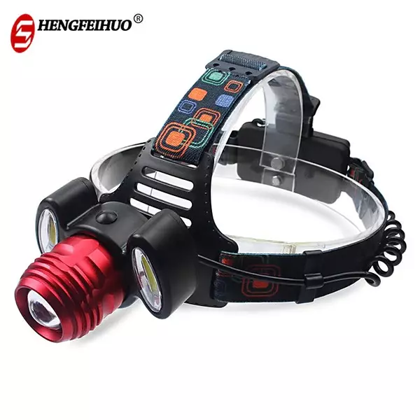 bicicletas y accesorios - Lampara Linterna De Cabeza Luz Led Recargable. Pesca. Bicicleta Camping foco 7