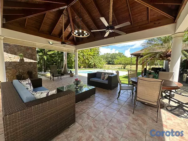 casas vacacionales y villas - VILLA EN METRO COUNTRY CLUB, JUAN DOLIO DE 4 HABITACIONES 8
