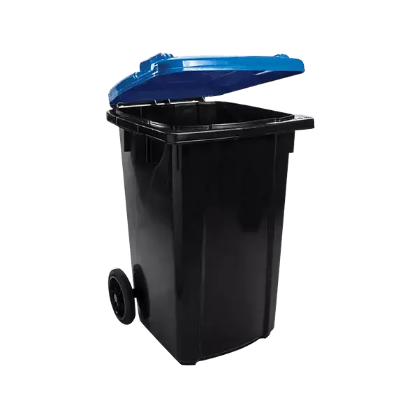herramientas, jardines y exterior - ZAFACON CON RUEDAS 100 LITROS