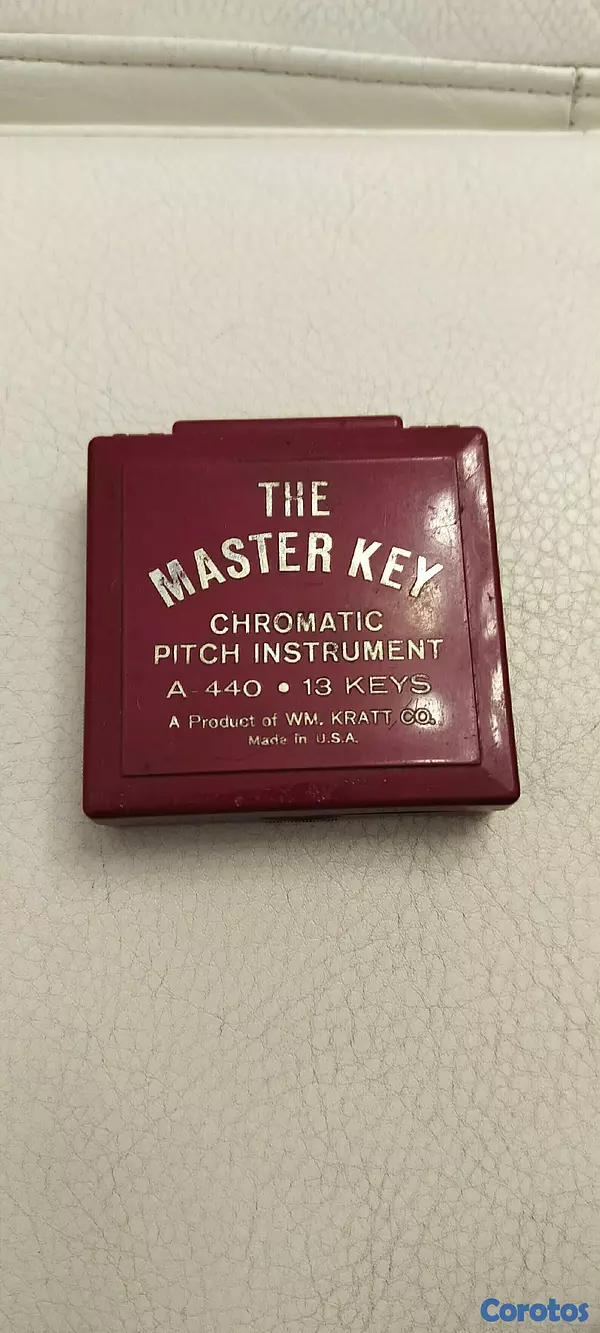instrumentos musicales - Instrumento de tono cromado.The Master Key 13 teclas A440WM Kratt Co. 3