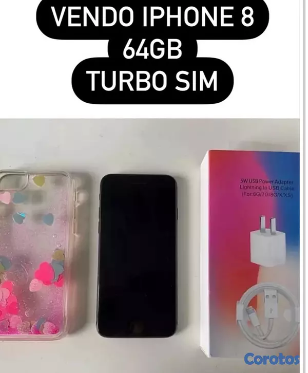 celulares y tabletas - iphone 8 $2,500 pesos  2