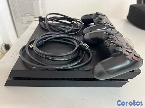 consolas y videojuegos - PS4 FAT 500GB + 2 CONTROLES 2