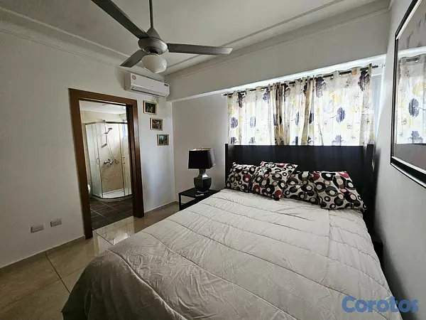 apartamentos - Alquiler de Apartamento Amoblado en Evaristo Morales 16