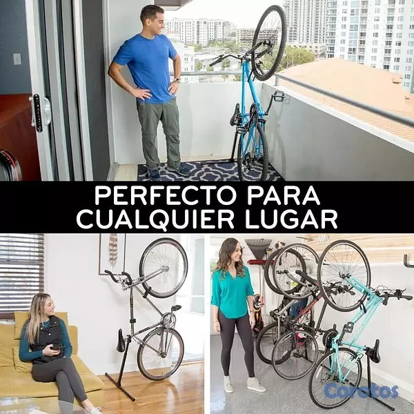 Artículos Deportivos - Soporte Vertical para Bicicletas Bike Nook Turbo 4