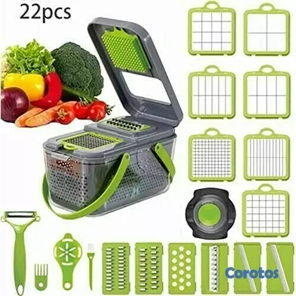 decoración y accesorios - Cortador de vegetales pica todo  2