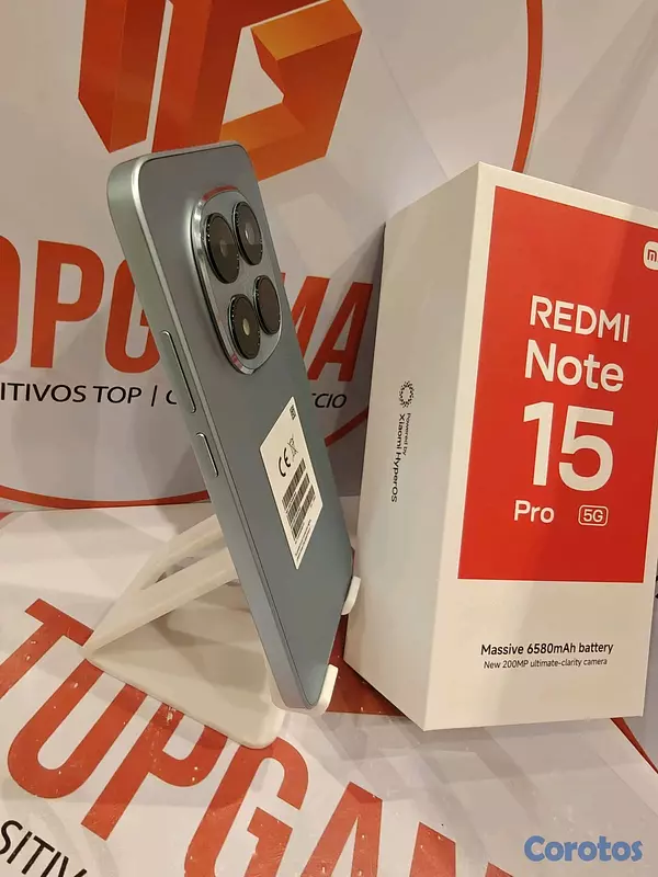 celulares y tabletas - REDMI NOTE 15 PRO 5G, 8GB RAM 256GB ROM 4