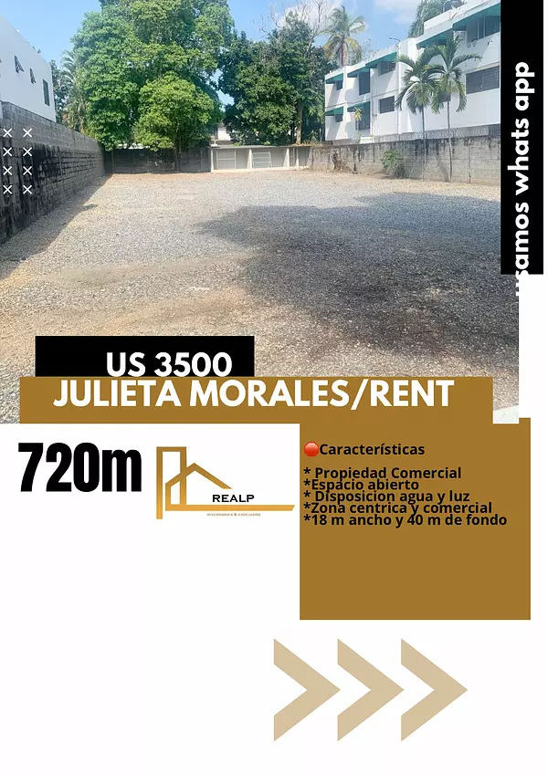 solares y terrenos - Solar comercial en alquiler  1