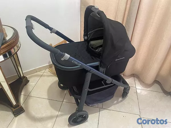 coches y sillas - Coche de bebe, cargador, marca uppababy con sus accesorios 7