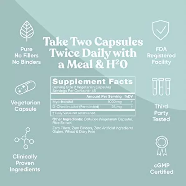 Salud y Equipamiento Médico - Inositol 90caps Eu Natural 2