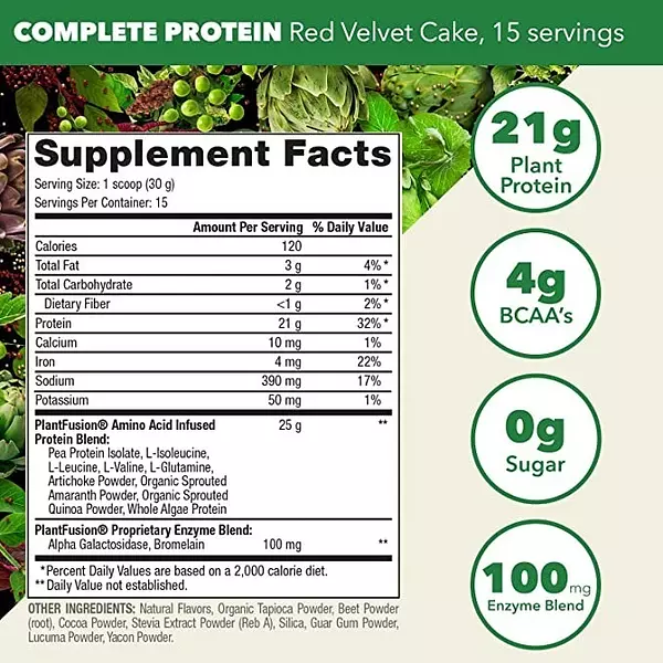 Salud y Equipamiento Médico - Proteína Vegana 450g Red Plant 2