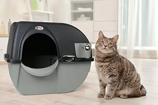 Salud y Equipamiento Médico - Caja De Arena Omega Paw El-ra15-1 Elite Roll 'n Clean 4