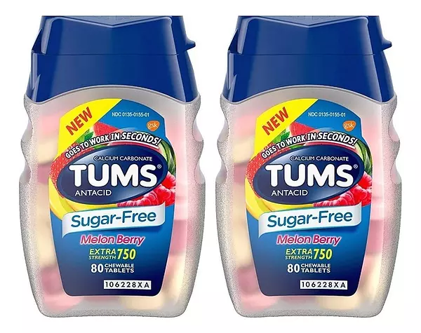 Salud y Equipamiento Médico - Antiacido Tums Ultra 80 Tabletas Sin Azucar Pack 2 2