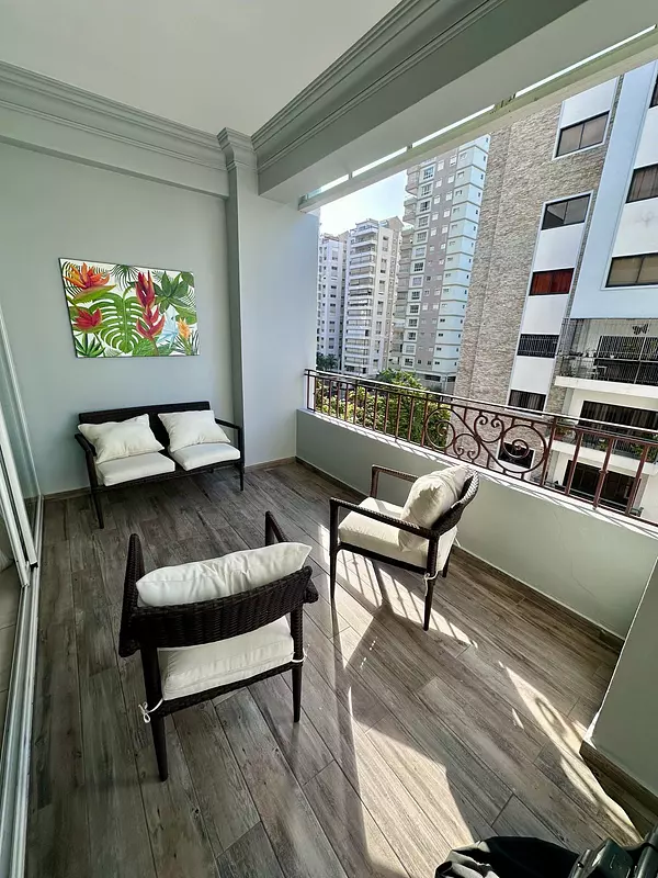 apartamentos - Alquilo apartamento amuelado en Piantini  6