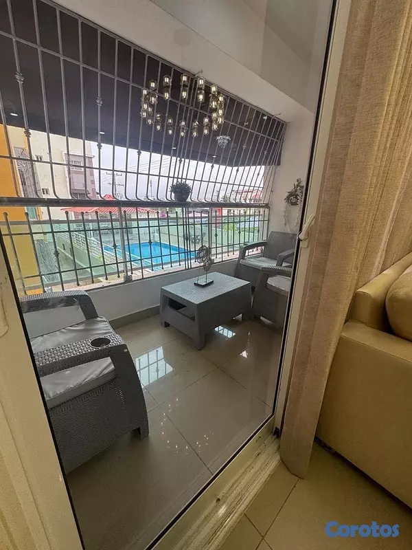 apartamentos - venta de apartamento con piscina en la autopista de san isidro prado oriental  3