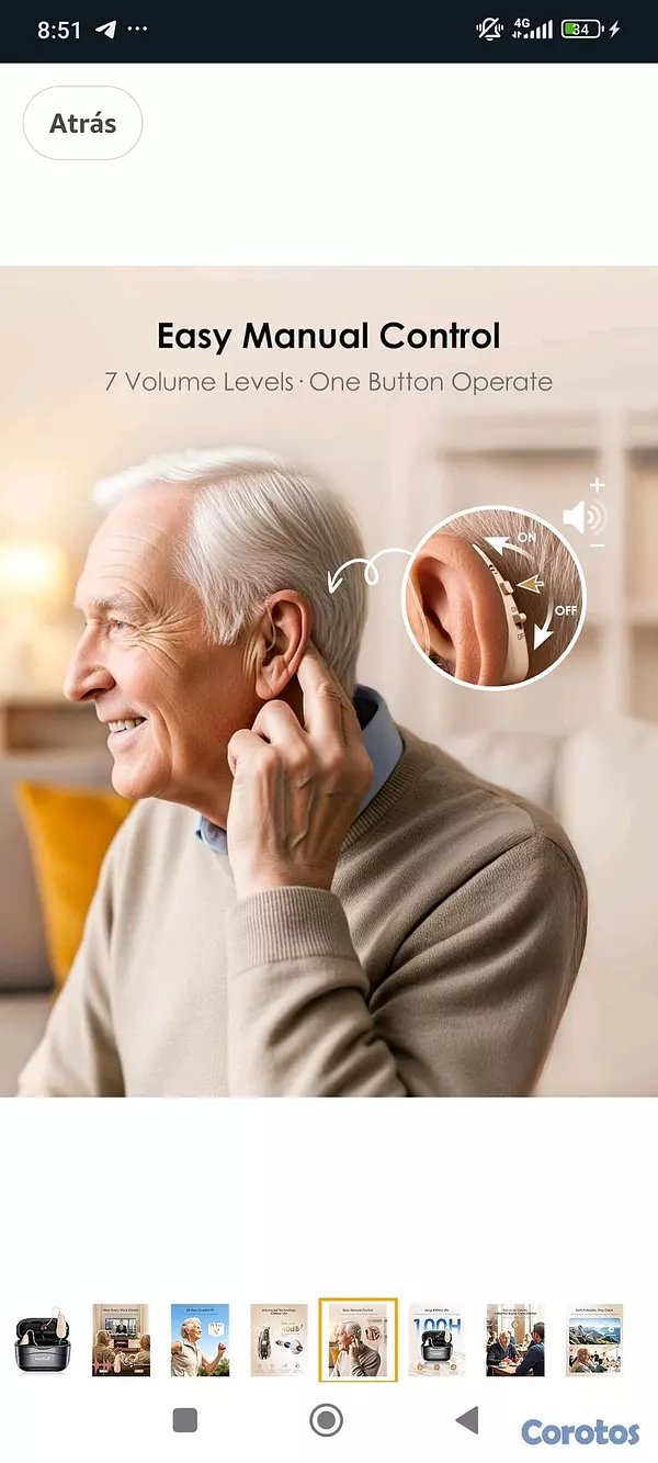 camaras y audio - ​👂 Audífono Recargable Avanzado Karthus (Modelo Samba R11) - ¡Nuevo! 👂 2
